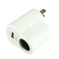 Aoleaky AL-559 double usb chargeur rapide allume-cigare convertisseur de la maison de voiture 220v à 12v