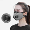 Aolikes 4-Filtres Respirant Masque Anti-Poussière Avec Valves Anit-brouillard Respirateur De Vélo Sports de Plein Air Ma