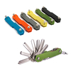 AOTDDOR® Aluminium Double Porte-Clé ​Ouvert DIY Porte-Clé Stockage EDC Outil