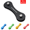 AOTDDOR EDC oxyde dur en aluminium porte-clés portable porte-clés outil de poche de chaîne