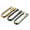 AOTDDOR Outil en forme de U clé en aluminium en forme de U clé porte-clés EDC - 3 couleurs