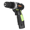 AOTUO 12V Li-Ion Cordless Power Drills Tournevis Rechargeable 2 Vitesse LED lumière