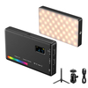 APEXEL RGB LED Lumière avec trépied 20 Modes Caméra Vidéo Éclairage Photographie Lampe 2500-9000K pour Vlog Fill Light P