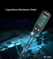 Appareil de contrôle de condensateur de résistance de composants de la détection SMD de mètre de MT-1632 LCR