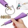 Applicateur de bricolage Hot Fix outil strass Setter Weater Heater Weater / 7 conseils Kit Set