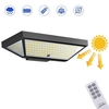 Applique murale solaire 138LED PIR Capteur de mouvement Lampe de jardin étanche IP65 de sécurité