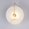 Appliques modernes lampe appliques murales abat-jour en marbre LED luminaire pour la décoration intérieure lampes de cha