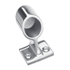 Appui marin de support de tuyau de balustrade de bateau marin de bateau de 22mm / 25mm 60 ° acier inoxydable 316
