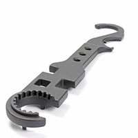 Ar15 / m4 multiples clé outil clé objectif combo outil baril écrou stock longueur de 31cm