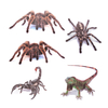 Araignée lézard 3D animal émulation camion remorque salle fenêtre porte autocollants de voiture décalcomanies