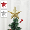 Arbre de noël haut étincelle étoile scintillante suspendu arbre de noël Topper décoration ornements décor à la maison