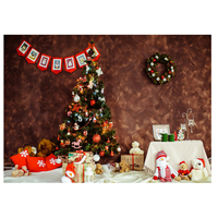 Arbre de noël photographie fond vinyle tissu Studio fond tissu maison fête décoration accessoires