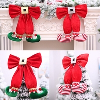 Arbre De Noël Pied Forme Pendentif Cadeaux Fête Cadeaux Maison Arbre Ornements Décorations