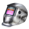 Argent auto assombrissement solaire casque de soudeur tig soudeur mig masque de lentille