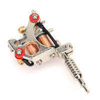 Argent GS100 Fashion Mini Tattoo Machine pendentif jouet avec chaîne collier