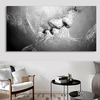 Art mural noir et blanc damour photo impression Arts abstraits sur des peintures pour décorations de chambre