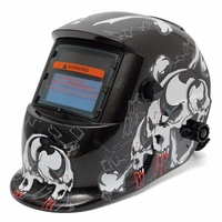 Assombrissement automatique du crâne noir soudage solaire soudeur meulage masque casque