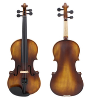 ASTON AV-506 4/4 Violon dépoque en bois massif dépicéa avec étui et accessoires