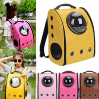 Astronaute pour animaux de compagnie capsule sac à dos portable en plein air pour animaux de compagnie sac à dos respira