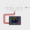 AT24 AC Mètre AC30-500V 30A Indicateur de Tension Numérique APP Puissance Énergie Voltmètre Ampèremètre Courant Ampères