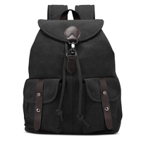 ATailorBird voyage décontracté grande capacité multi-poches sac de rangement en toile sac à dos pour iPad inférieur à 15