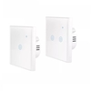 ATHOM Homekit 1/2/3/4 Gang WiFi UE Standard Commutateur intelligent Touche Tactile Pas de Contrôle de Commutateur Neutre