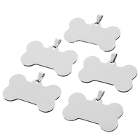 ATOMSTACK 5Pcs Metal Dog Tag Laser Machine DIY Coupe Gravure Matériaux
