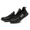 AtreGo Hommes Nuit Chaussures de sécurité réfléchissantes Bout en acier Chaussures anti-smash Mesh Bottes de travail de