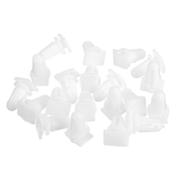 Attaches de retenue en plastique blanc 20PCS pour BMW E30 E36 E39 E38 325xi 525i 750i 51471840961