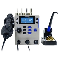 ATTEN ST-8865 2 en 1 220V fer à souder électrique pistolet à Air chaud réparation électronique LCD Station de soudage à
