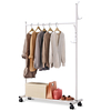Atterrissage debout étendoir à linge cintre garde-robe suspendu plancher fer organisateur étagère de rangement