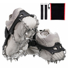 Audew 19 Crampons à griffes de glace à pointes Grip Skis dalpinisme Marche Neige Chaussures de randonnée Accessoire