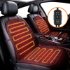 AUDEW 2PCS coussin de siège de voiture chauffant hiver chaud contrôle universel