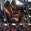 AUDEW 4pcs rangée avant / arrière housse de siège de voiture protection de siège accessoires de voiture