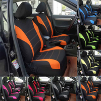 AUDEW 4pcs rangée avant / arrière housse de siège de voiture protection de siège accessoires de voiture