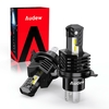 Audew 2 pièces 26W 4800LM 6000K H4 voiture en ligne LED phare extérieur étanche pour le Camping