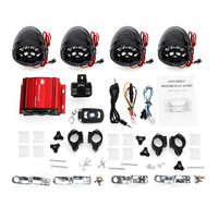 Audio de télécommande de système damplificateur de 4 haut-parleurs avec la fonction bluetooth pour la moto dAT