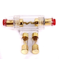 Audio de voiture titulaire radoub de fusible avec 2 pcs 40 fusibles de