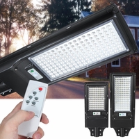 AUGIENB 200W 136 LED Capteur de mouvement solaire Light Odr Lampe de sécurité étanche