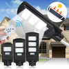 AUGIENB 30/60 / 90LED Rues à énergie solaire Jardin de sécurité extérieur avec télécommande