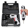AUGIENB 4.8V Tournevis électrique multifonction Charge portable W / 44pcs Vis Ensemble doutils électriques