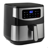 AUGIENB 7.5L Air Fryer Home Intelligent LED Écran Tactile avec 10 Fonctions de Cuisson Friteuses Électriques À Air Chaud