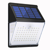 AUGIENB 88LED 600lumen Garden LEDs Split - Capteur de mouvement à lumière solaire - Applique murale étanche - Télécomman