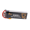 Auline 14.8V 3300mAh 45C 4S Lipo Batterie XT60 Plug pour 7 pouces FPV Racing Drone