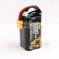 Auline VTC6 14.8V 3000mAh 4S 30A XT60 Plug Long Rang LR Li-ion Batterie pour Drone RC 5 pouces 7 pouces