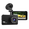 AUSEK AK62 4 pouces 1080P HD Enregistreur DVR De Voiture Position De Stationnement Offset avec 4 Lumières Tirer En Arriè