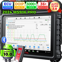 Autel MS906 Pro Scanner MS906PRO Car Diagnostic Tool ECU Coding Active Test OBD2 Car Scanner CAN FD DoIP PK MS906S