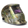 Auto assombrissement réglable solaire casque de soudeur forêt masque camo