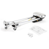 Auto de compresseur de chrome de klaxon de trompette dair de 24V 175DB double pour le bateau de train de camion de