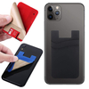 Autocollant adhésif universel en silicone Bakeey Ultra-mince avec poche pour porte-cartes Compatible avec la plupart des